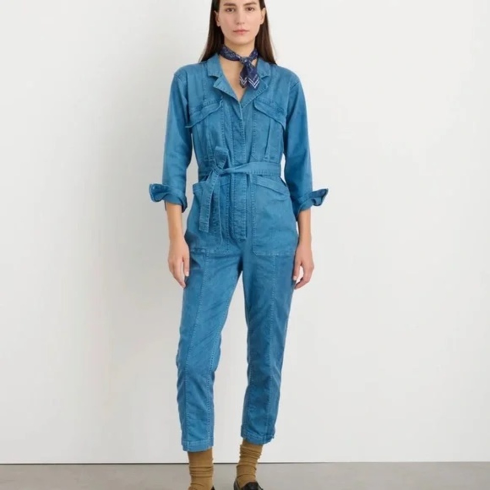 Alex Mill Expedition Twill jumpsuit - indigo blue - size XL